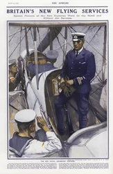 Nuove uniformi del Royal Naval Air Service britannico, 1914